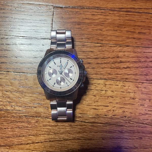 Fossil Stella Chronograph CH2707 Rose Gold Aluminum Watch