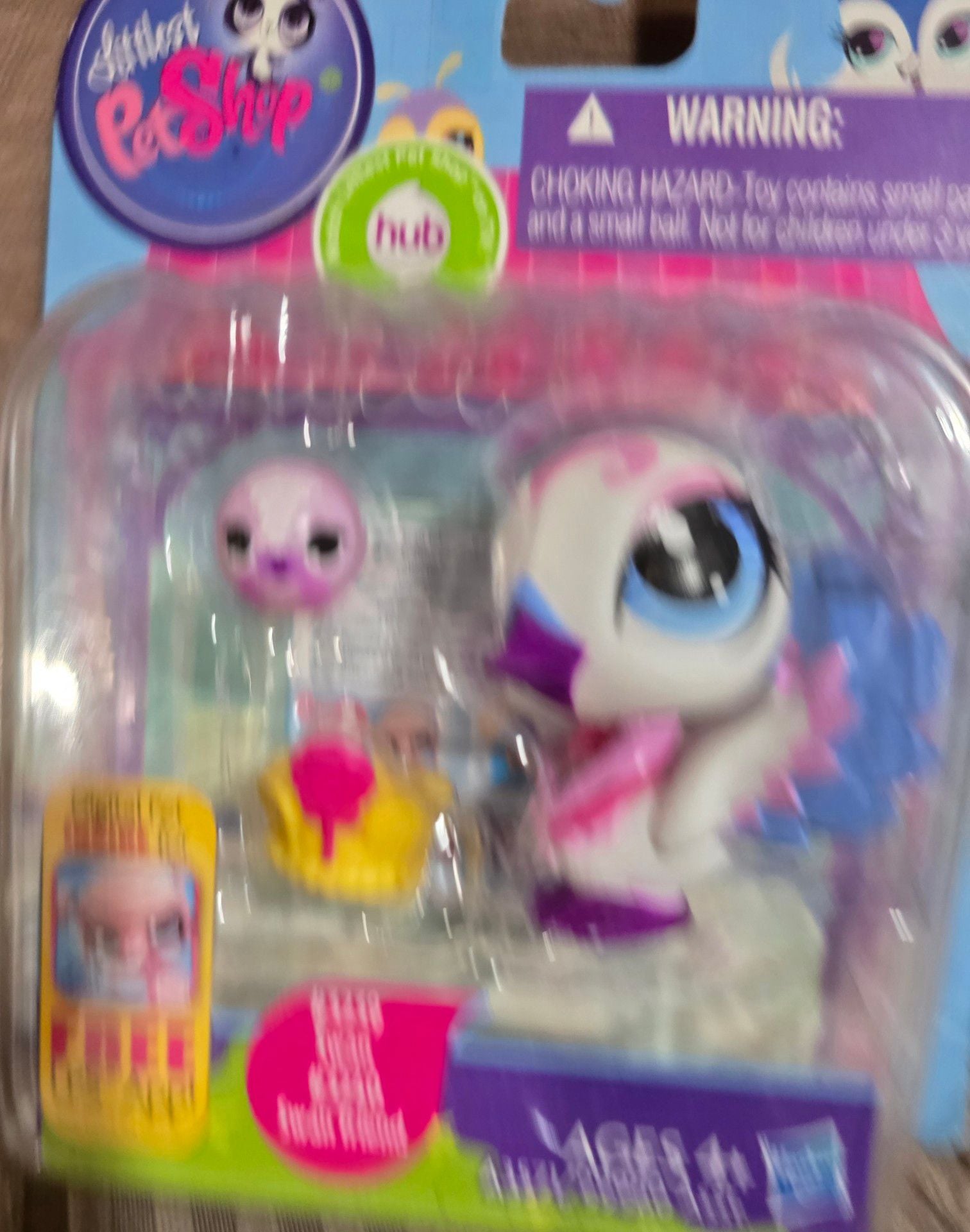 Littlest Pet Shop Swan #3239 & Swan Friend #3240 New 2