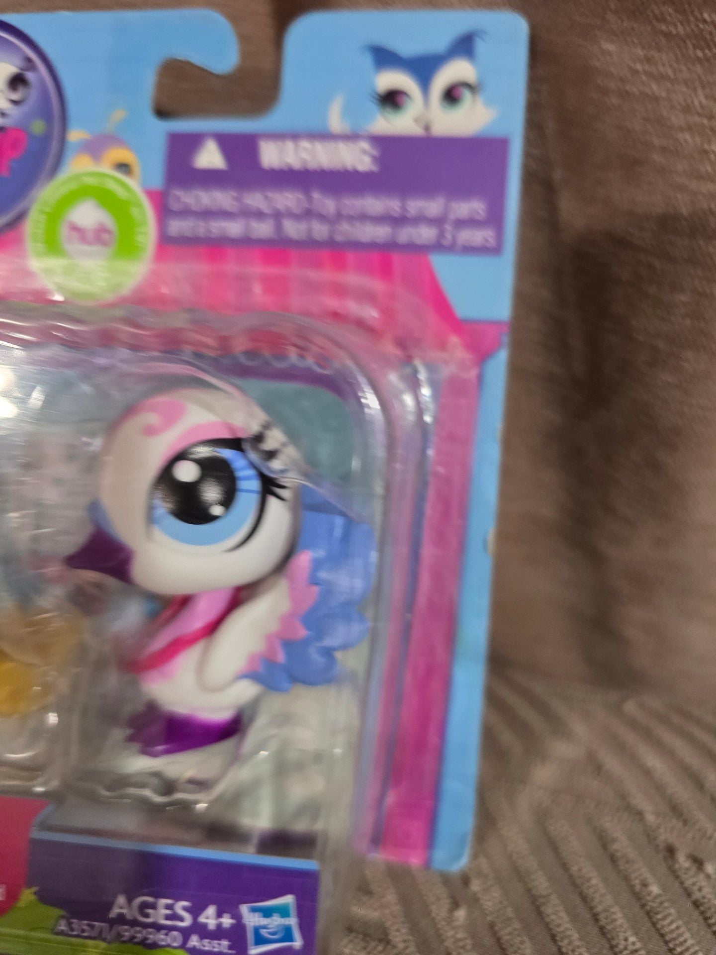 Littlest Pet Shop Swan #3239 & Swan Friend #3240 New 5