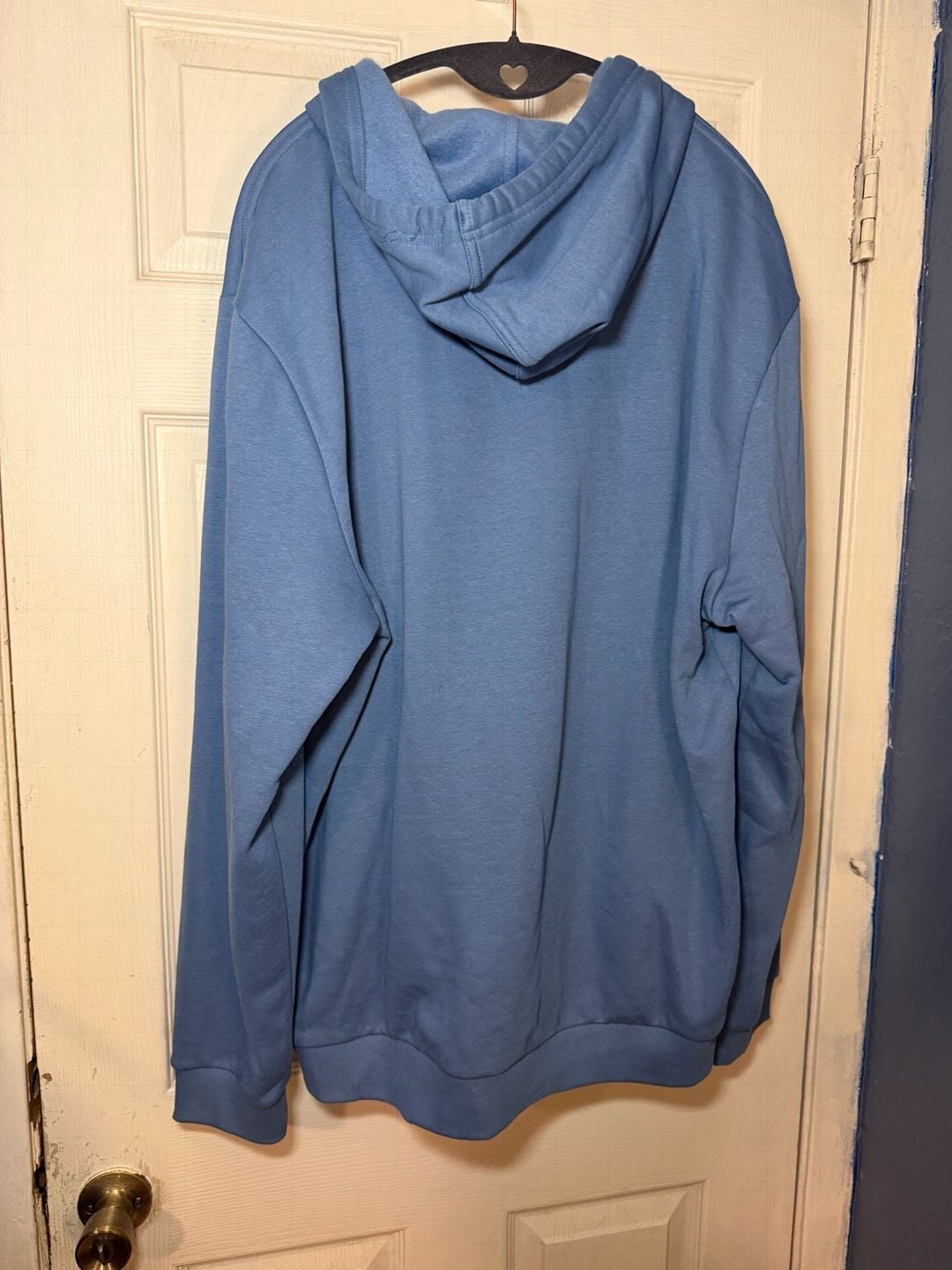 Calvin Klein Jeans Monogram Hoodie Blue Coast 4