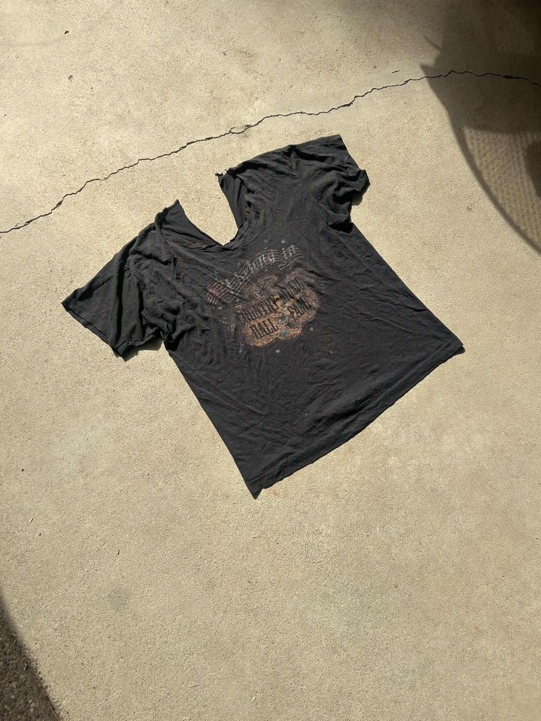 80s single stitch Country Music Hall Of Fame Graphic T-Shirt Vintage Distressed 2