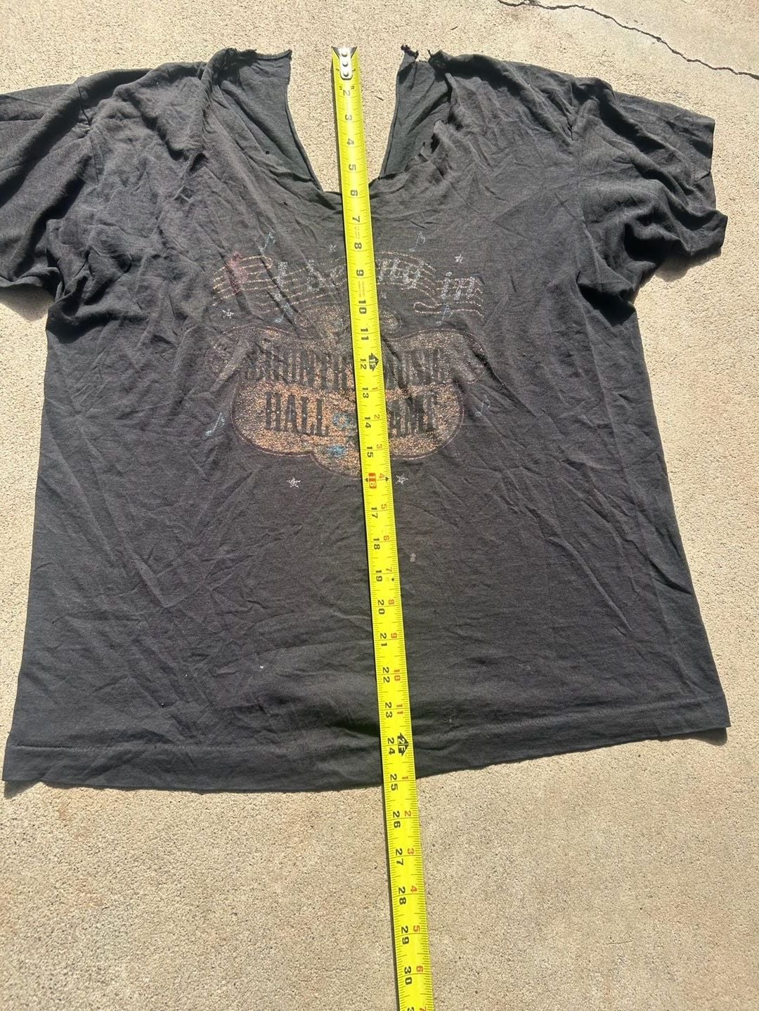 80s single stitch Country Music Hall Of Fame Graphic T-Shirt Vintage Distressed 6
