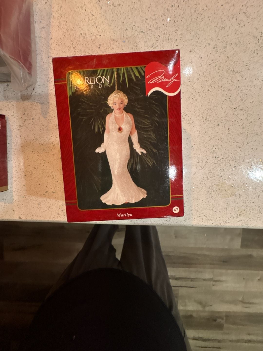 Carlton Cards Marilyn Monroe Heirloom Collection Christmas Ornament 1996 New Never been out of the box 2