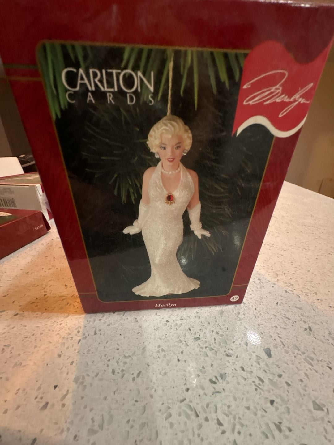 Carlton Cards Marilyn Monroe Heirloom Collection Christmas Ornament 1996 New Never been out of the box 4