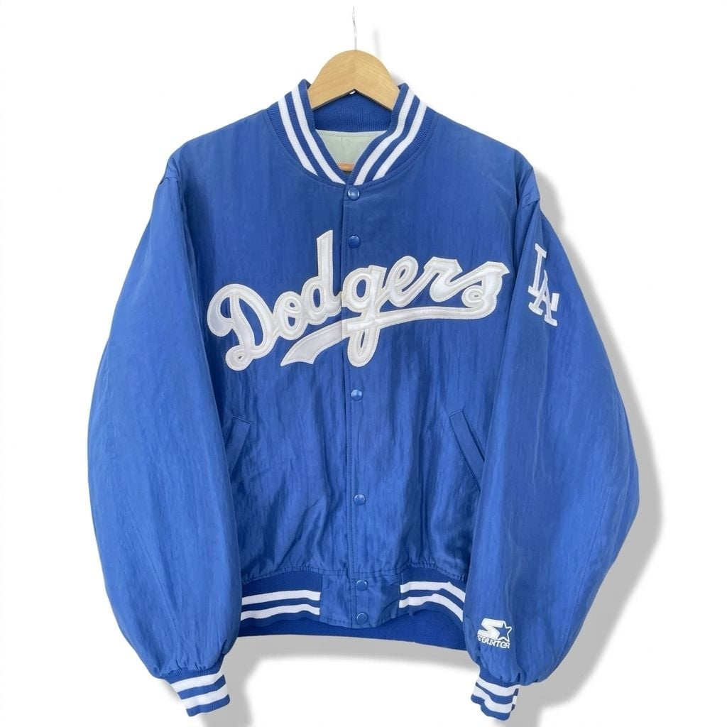 Starter Los Angeles Dodgers Diamond Collection Varsity Jacket Size XXL 2