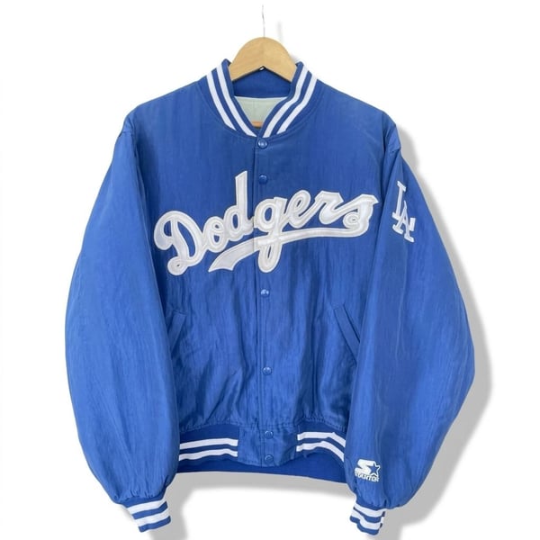 Starter Los Angeles Dodgers Diamond Collection Varsity Jacket Size XXL