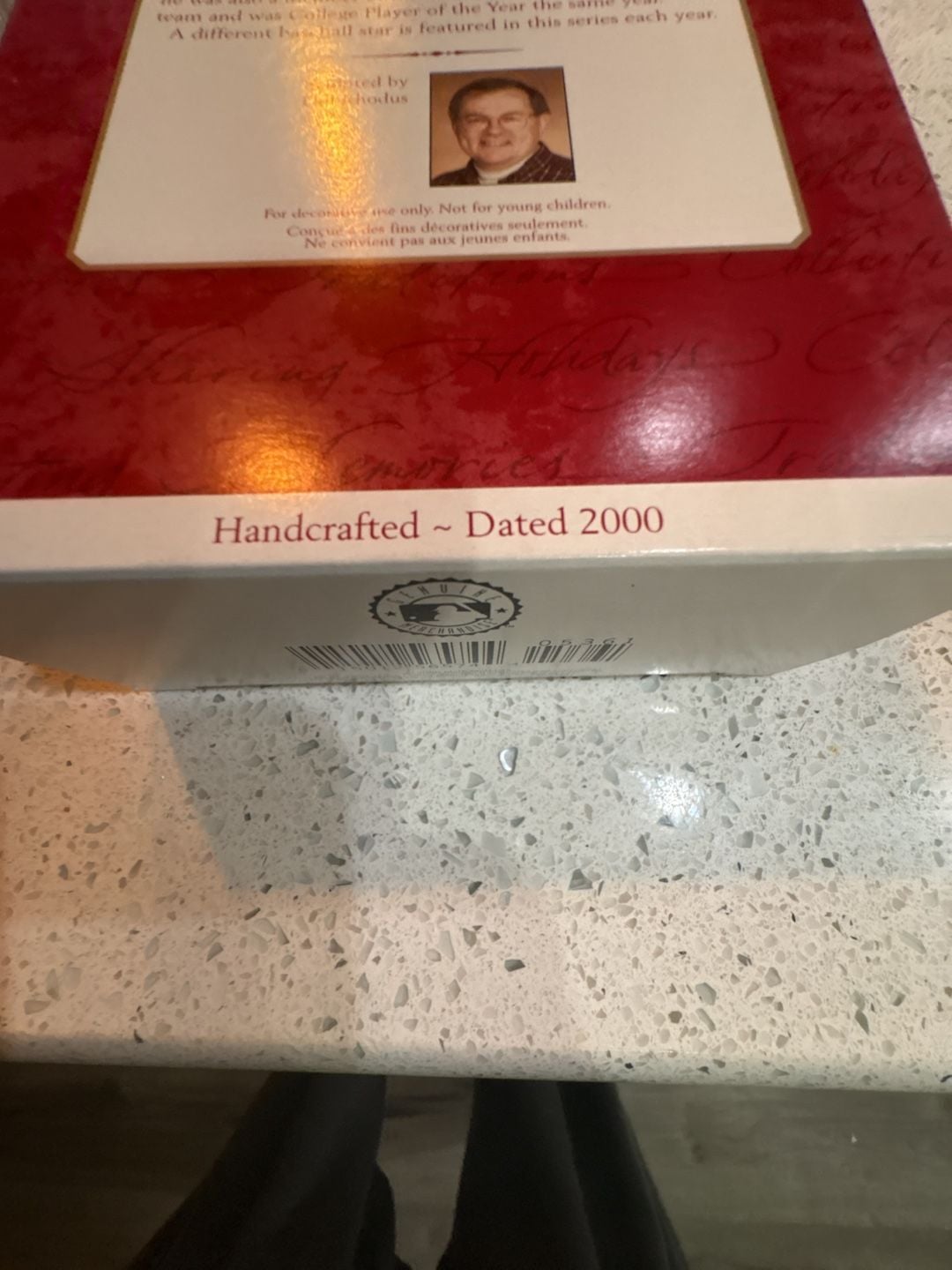 New Hallmark Keepsake Ornament Mark McGwire At the Ballpark 2000 Never been opened 6