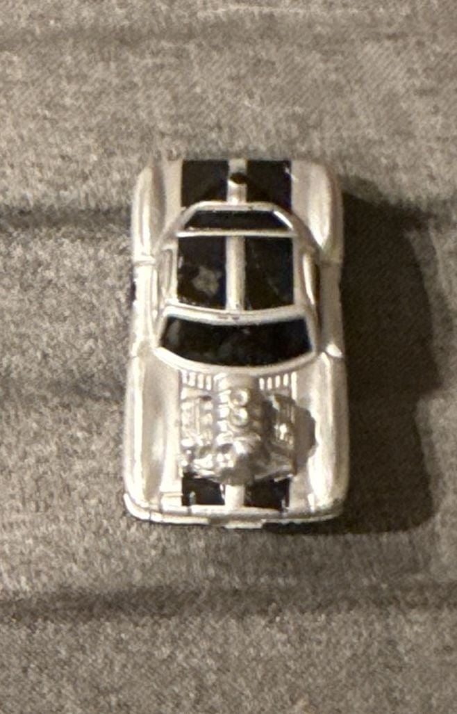 Galoob Micro Machines 1964 Chevy Corvette Sting Ray Silver Hot Rod 4