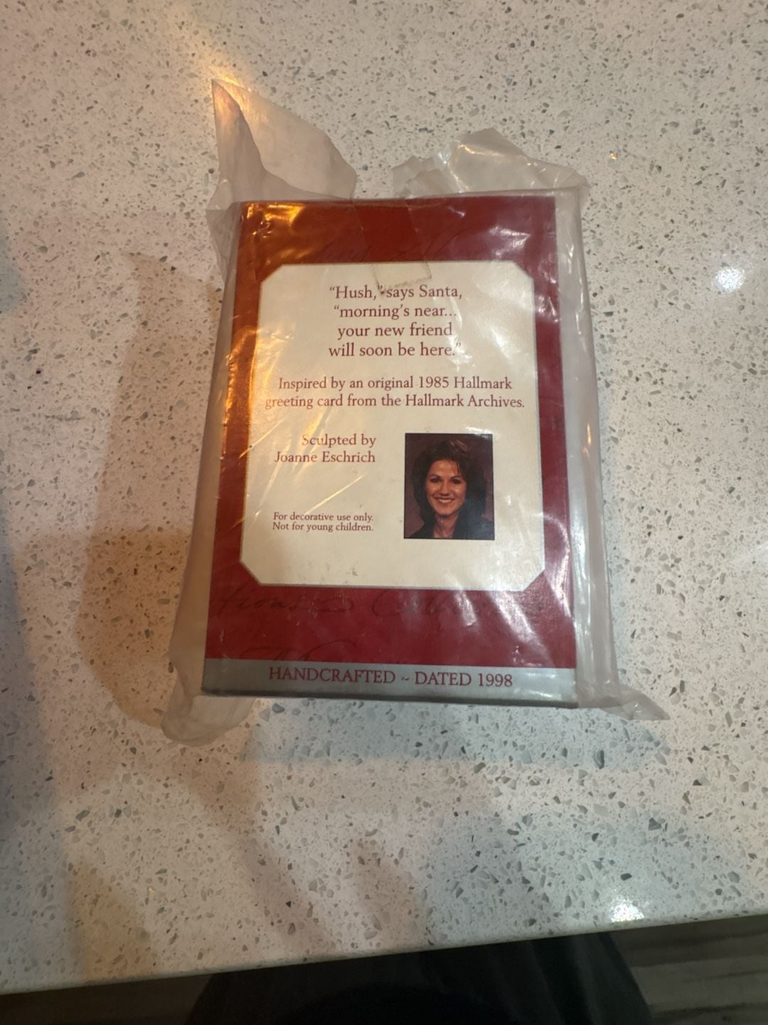 New Hallmark Keepsake Ornament 1998 New Christmas Friend Membership Archives still in plastic 4
