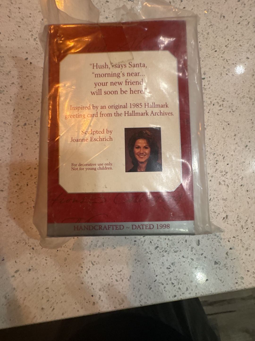New Hallmark Keepsake Ornament 1998 New Christmas Friend Membership Archives still in plastic 5