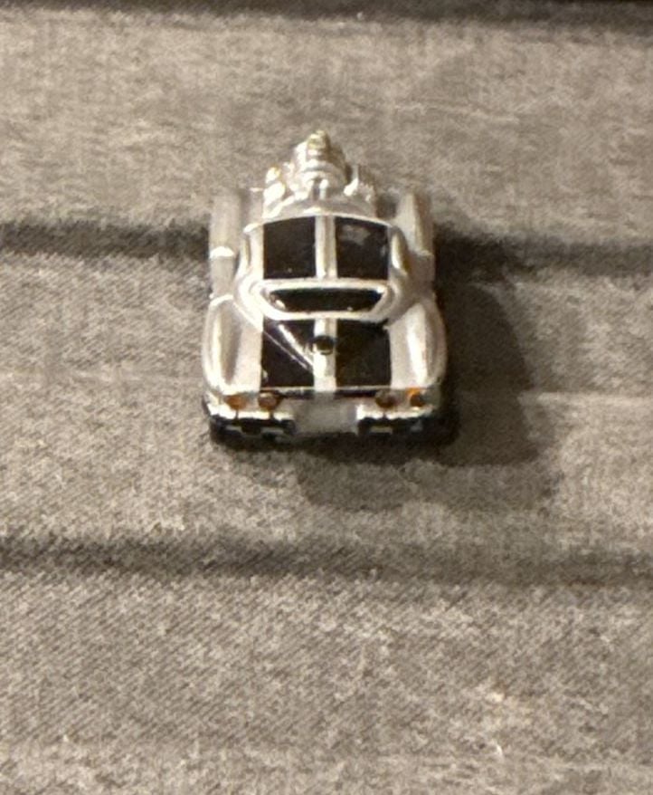Galoob Micro Machines 1964 Chevy Corvette Sting Ray Silver Hot Rod 5