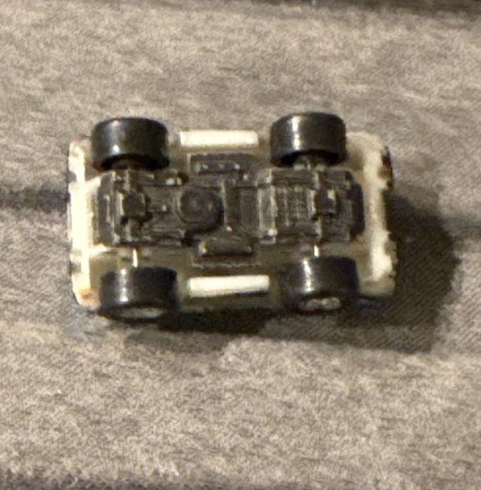 Galoob Micro Machines 1964 Chevy Corvette Sting Ray Silver Hot Rod 6