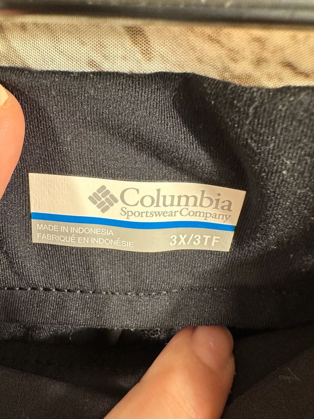 Columbia Active Skort Size 3X Black Hiking Utility Drawstring 6