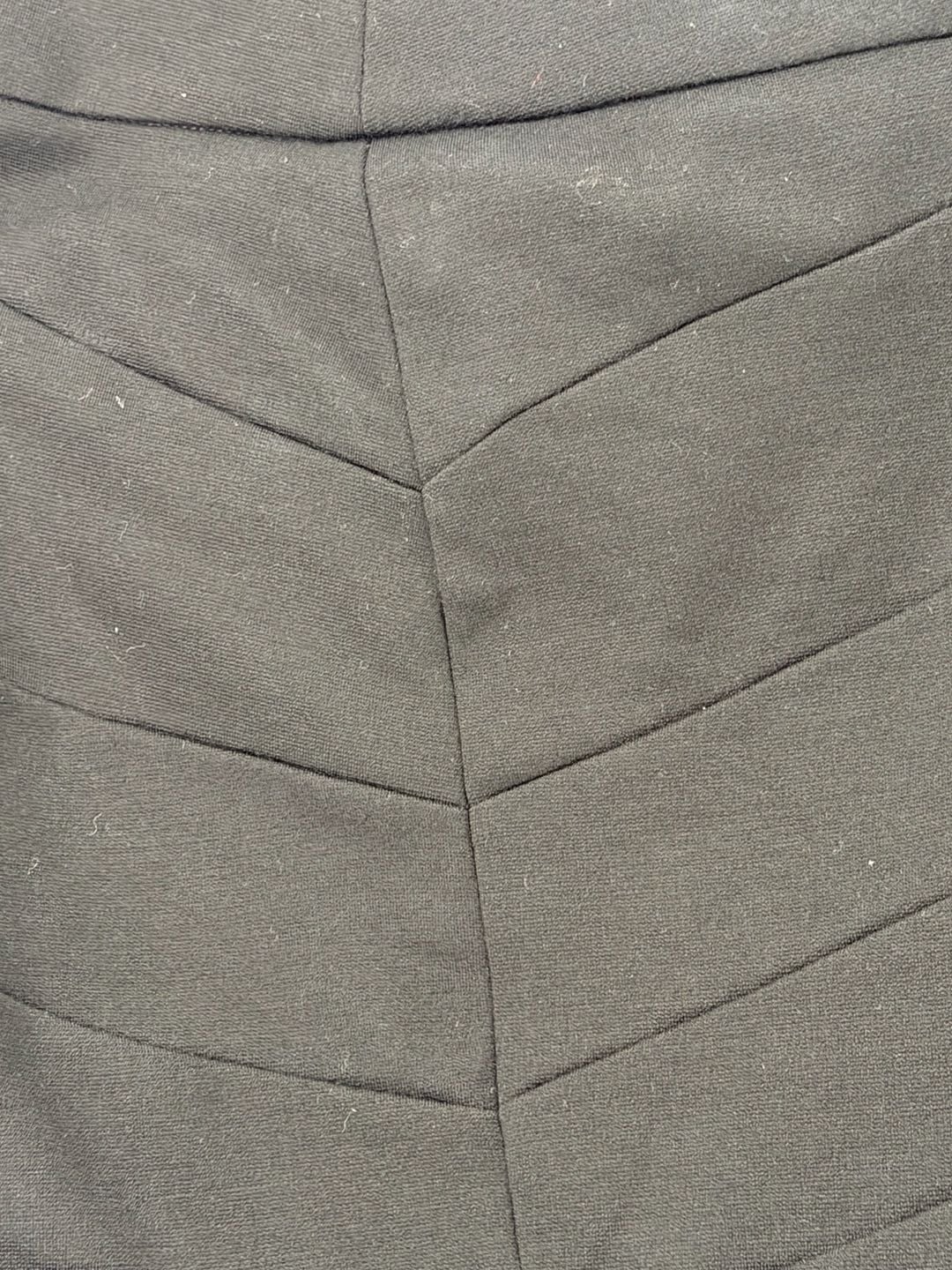 Express Size 0 Black Bandage Mini Skirt Y2K Bodycon Going Out 4