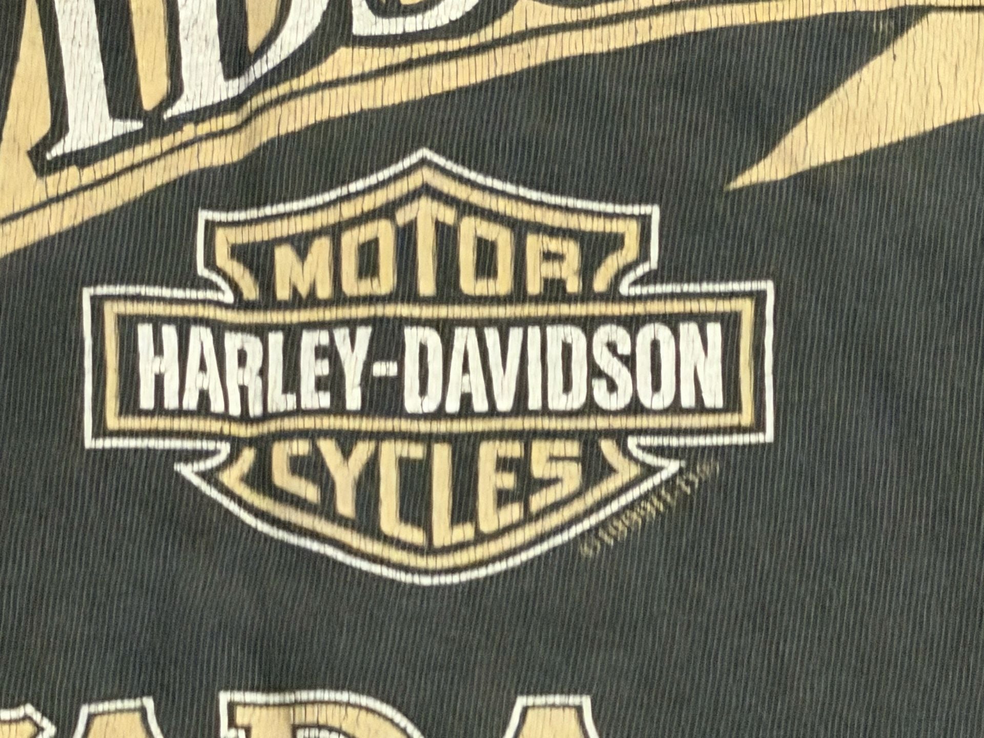 Harley-Davidson Long Sleeve Pocket T-Shirt Size XL Black Distressed 12