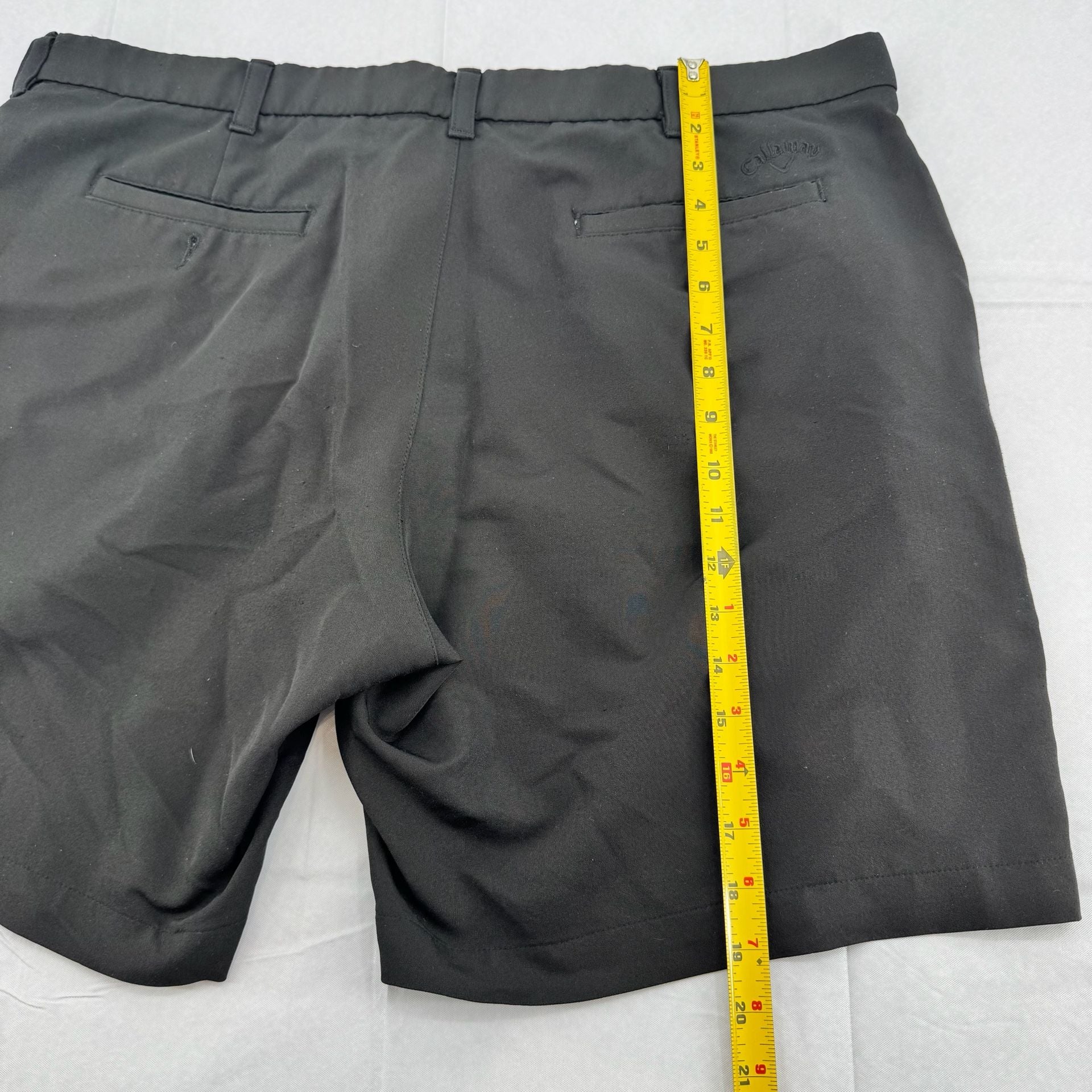 Callaway Golf Shorts Size 40 Black Performance Flat Front 4