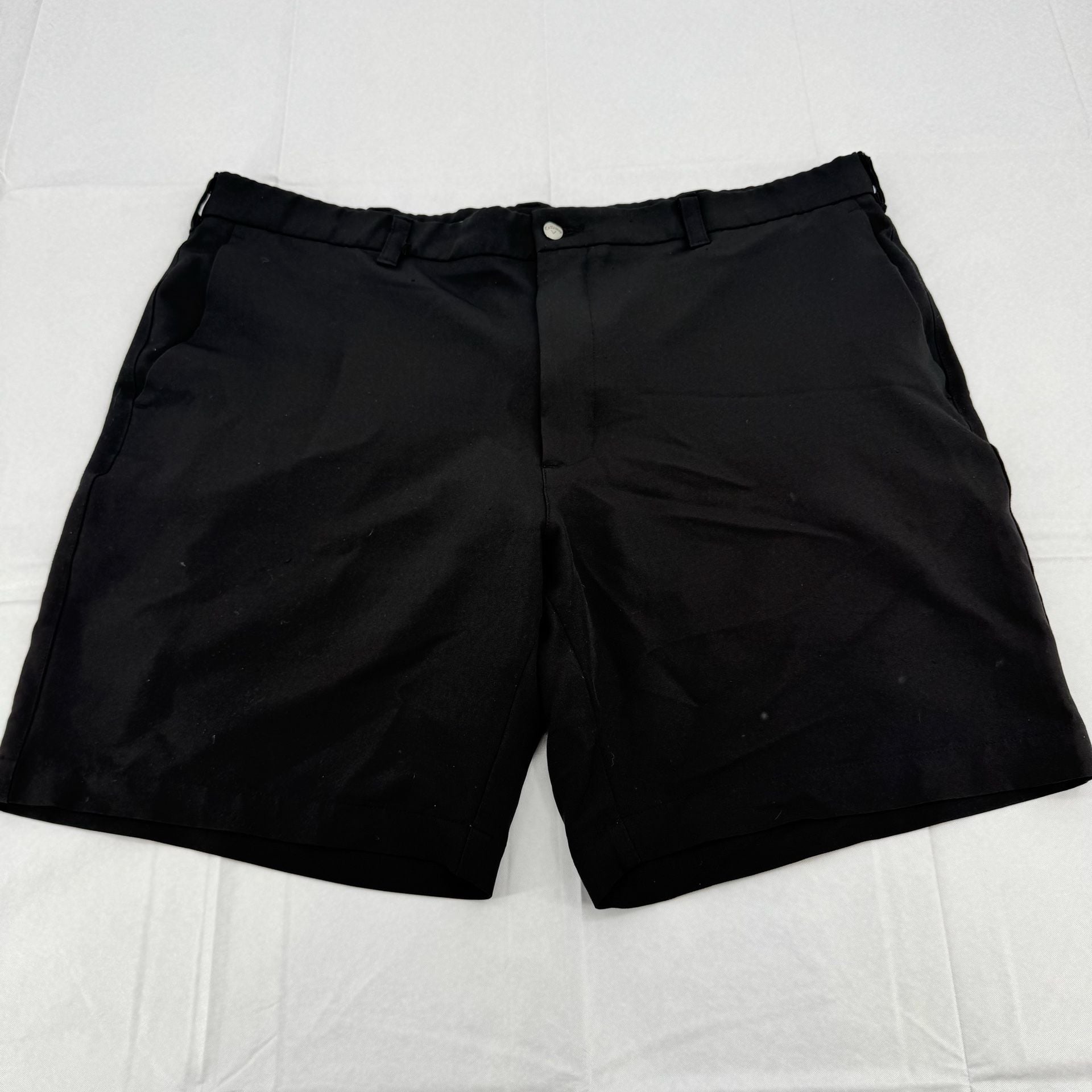 Callaway Golf Shorts Size 40 Black Performance Flat Front 7