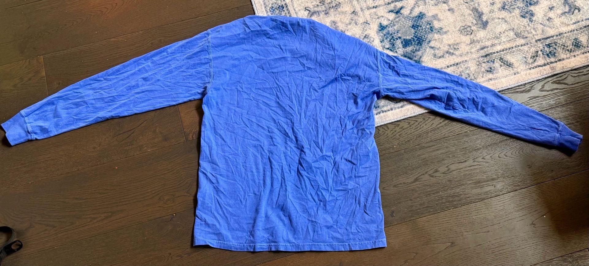 Comfortwash Long Sleeve T-Shirt Size Medium Blue Cotton 3