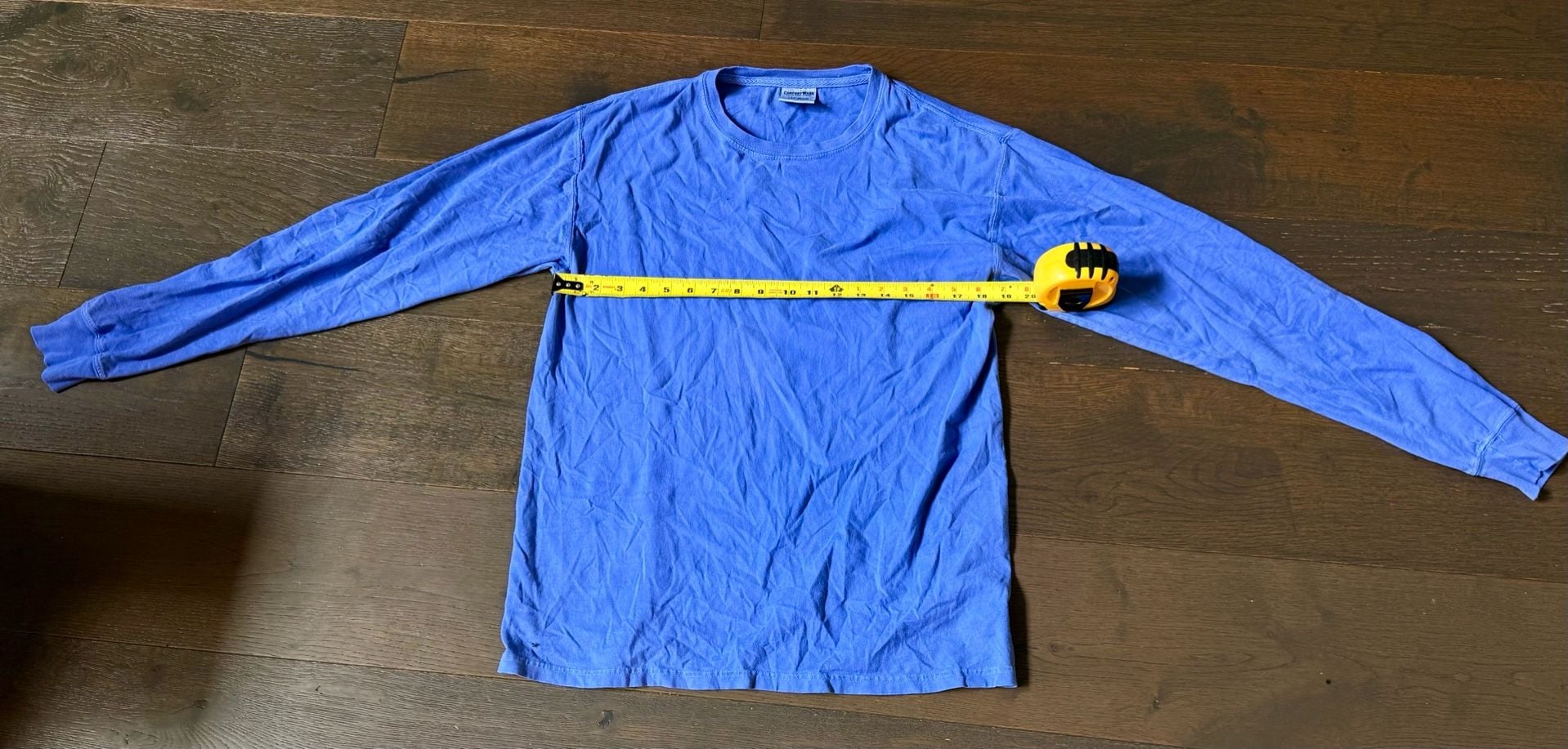Comfortwash Long Sleeve T-Shirt Size Medium Blue Cotton 6