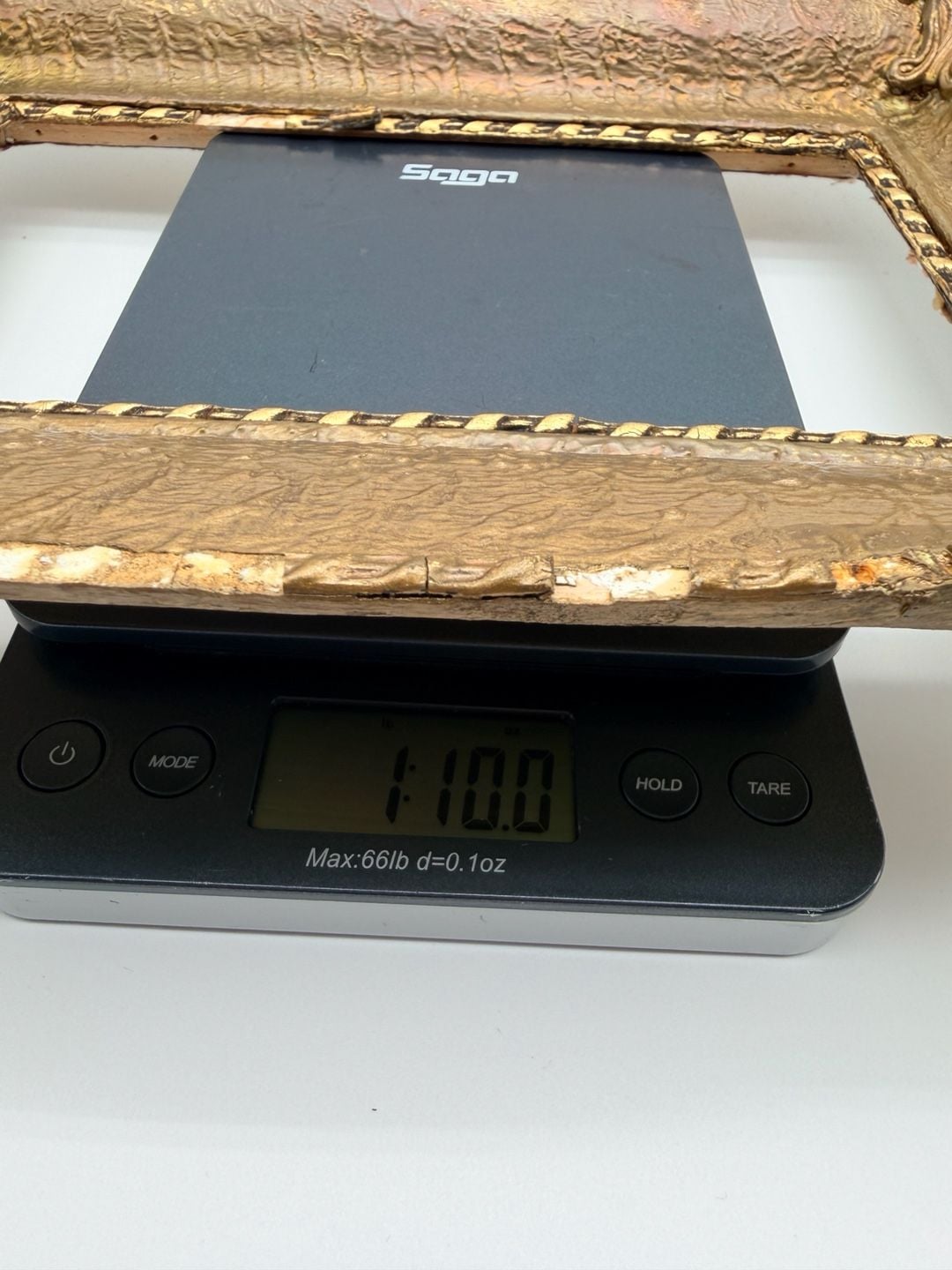 Vintage Baroque Ornate Gold Picture Frame Rococo Hollywood Regency 10