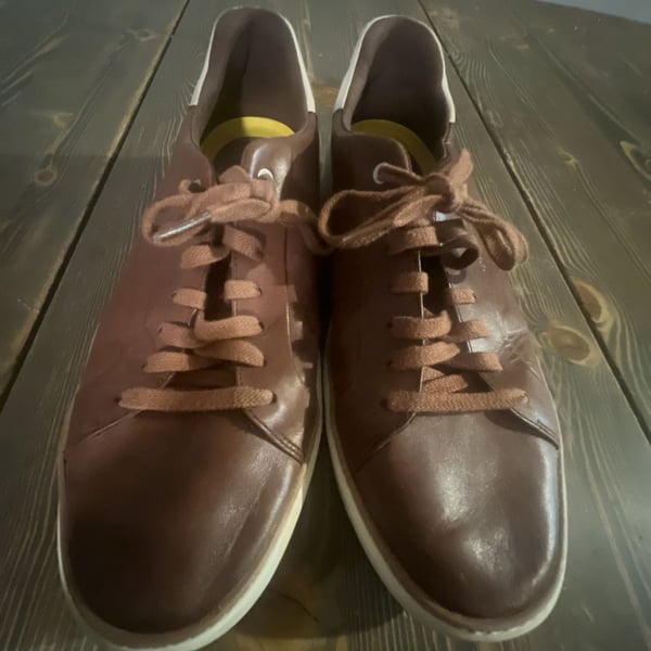 Cole Haan GrandPro Rally Sneaker Size 10.5M Brown Leather