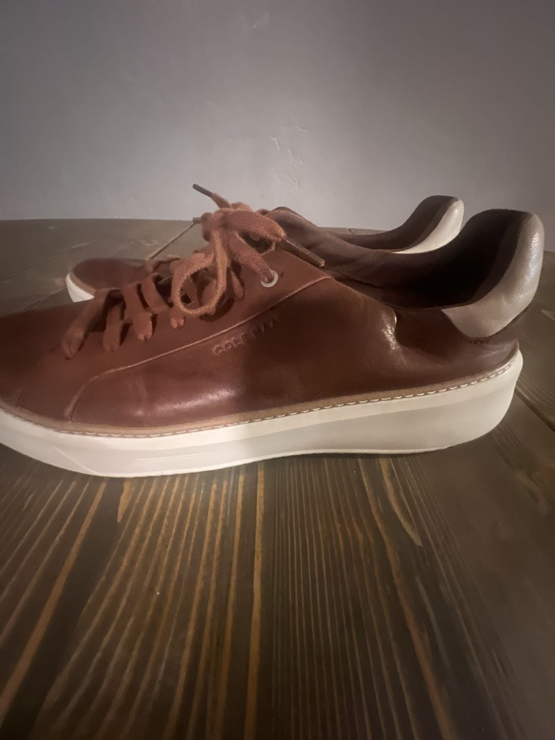 Cole Haan GrandPro Rally Sneaker Size 10.5M Brown Leather 3
