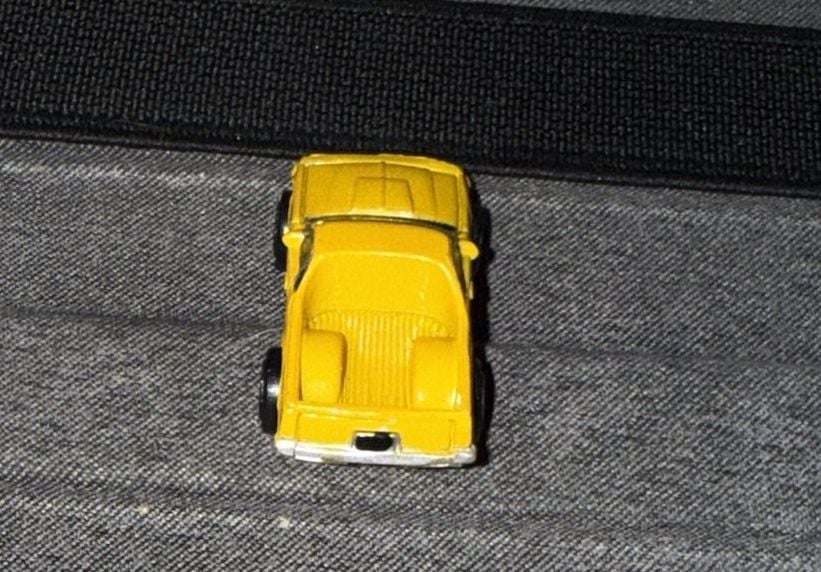 Galoob Micro Machines Chevy El Camino Yellow Diecast Toy Car 4