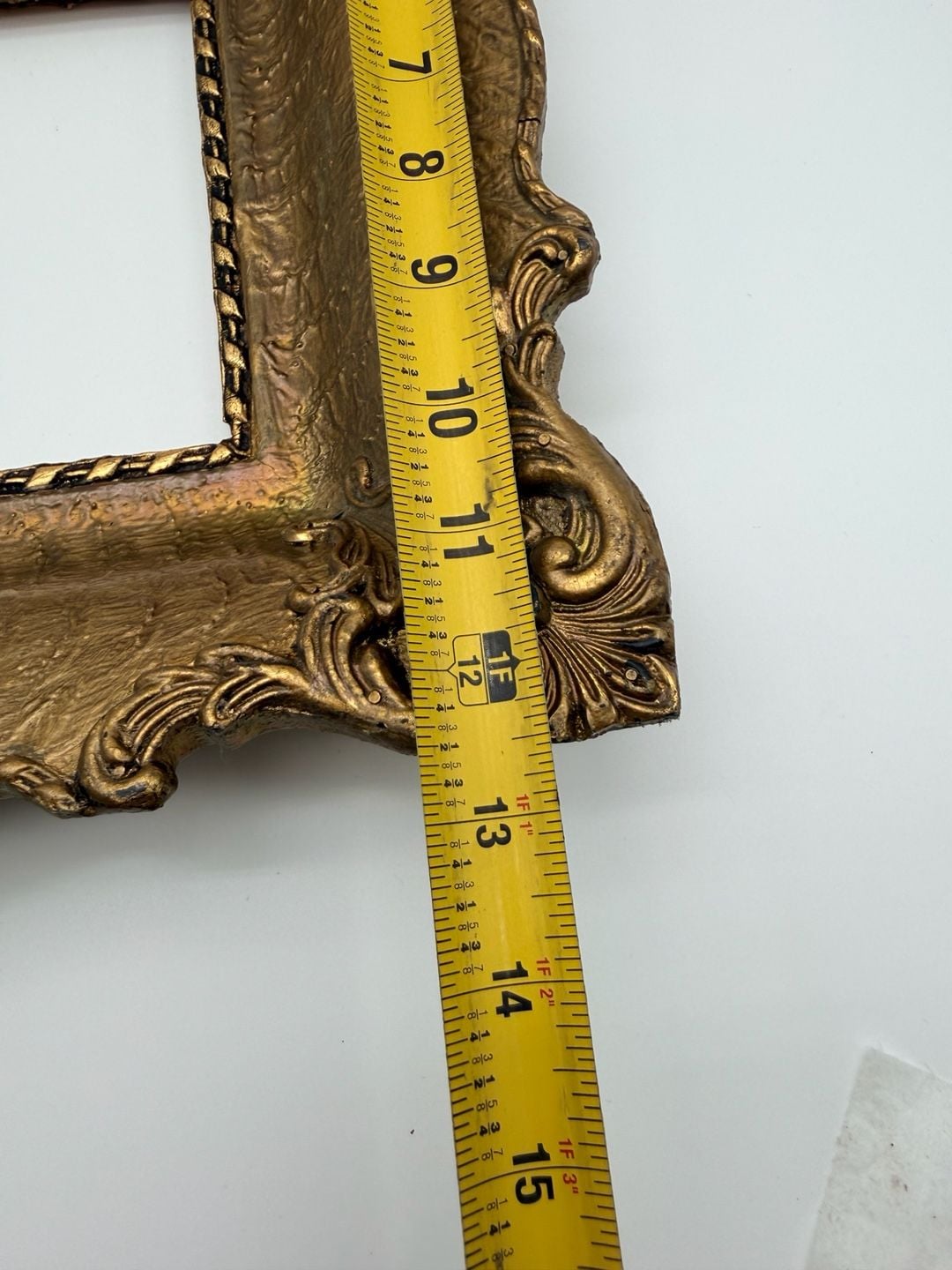 Vintage Baroque Ornate Gold Picture Frame Rococo Hollywood Regency 13