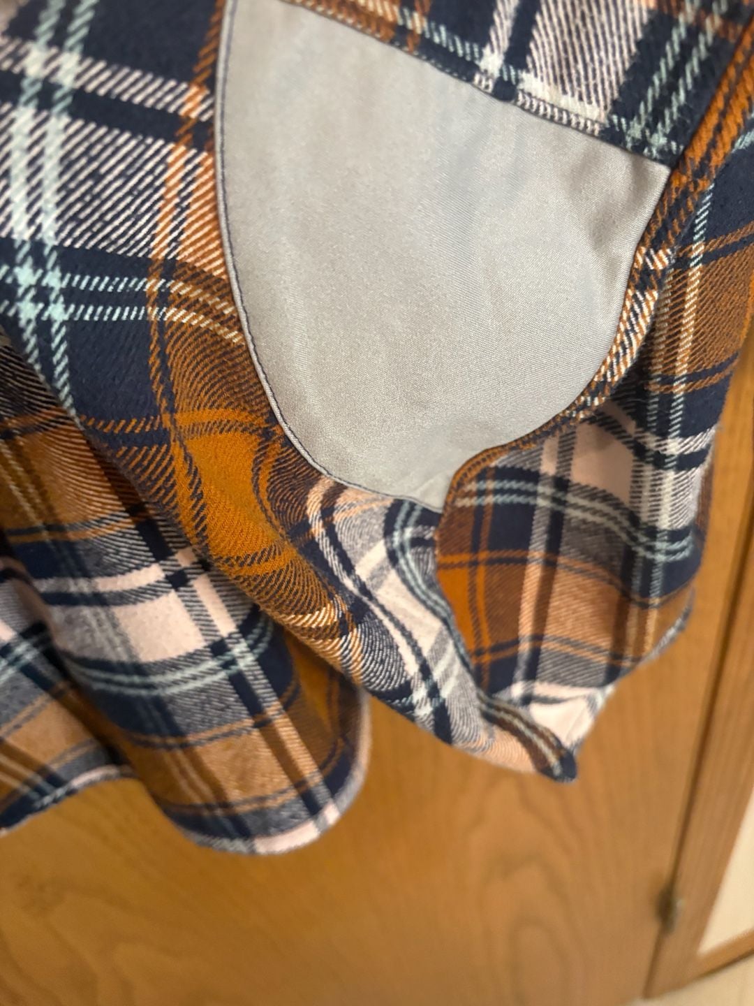 Duluth Trading Co Folklore Flannel Shirt Size 4X Brown Plaid Long Sle 5