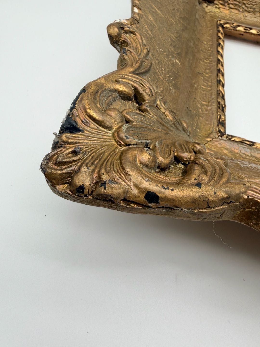 Vintage Ornate Baroque Gold Gilt Wood Picture Frame Antique Decor 11