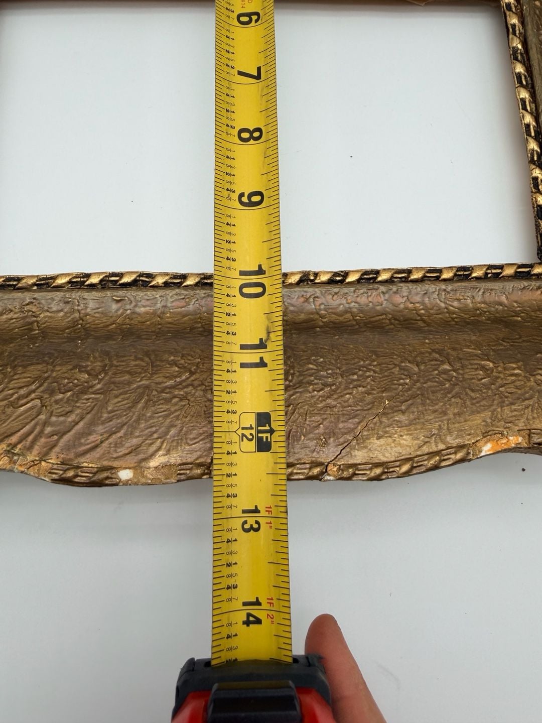 Vintage Ornate Baroque Gold Gilt Wood Picture Frame Antique Decor 13