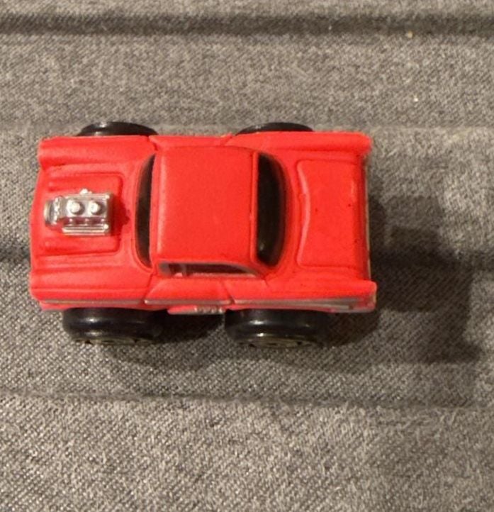 Road Champs Micro Mini Monster Wheels 57 Chevy Bel Air Red 6
