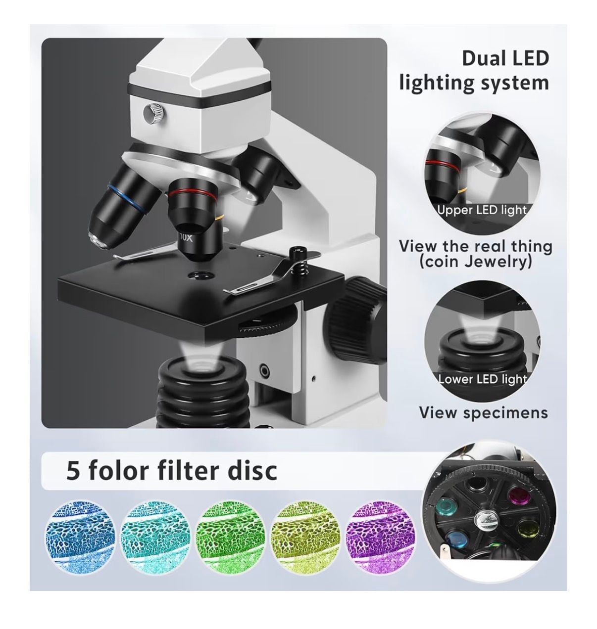 My First Lab Duo Scope MFL-20 Compound Microscope 5