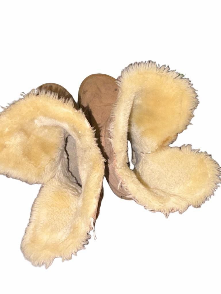Ugg Bailey Button Brown Suede Boots 8