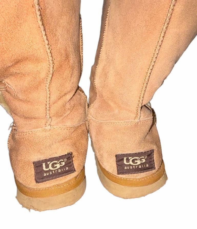 Ugg Bailey Button Brown Suede Boots 11