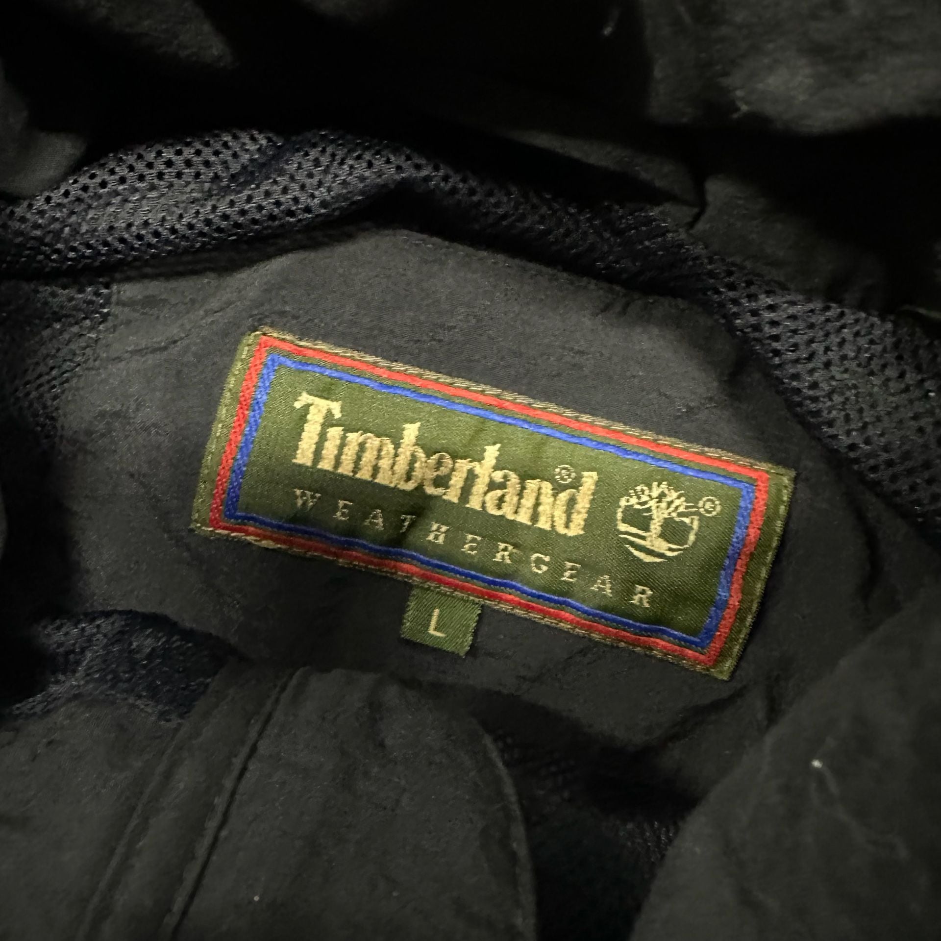 Vintage Timberland Weathergear Jacket Large Nylon Hooded Outdoor 90s Y2K 3