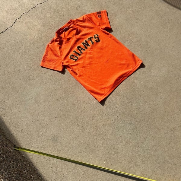 San Francisco Giants Sandoval 48 T-Shirt Size XL Orange Baseball MLB