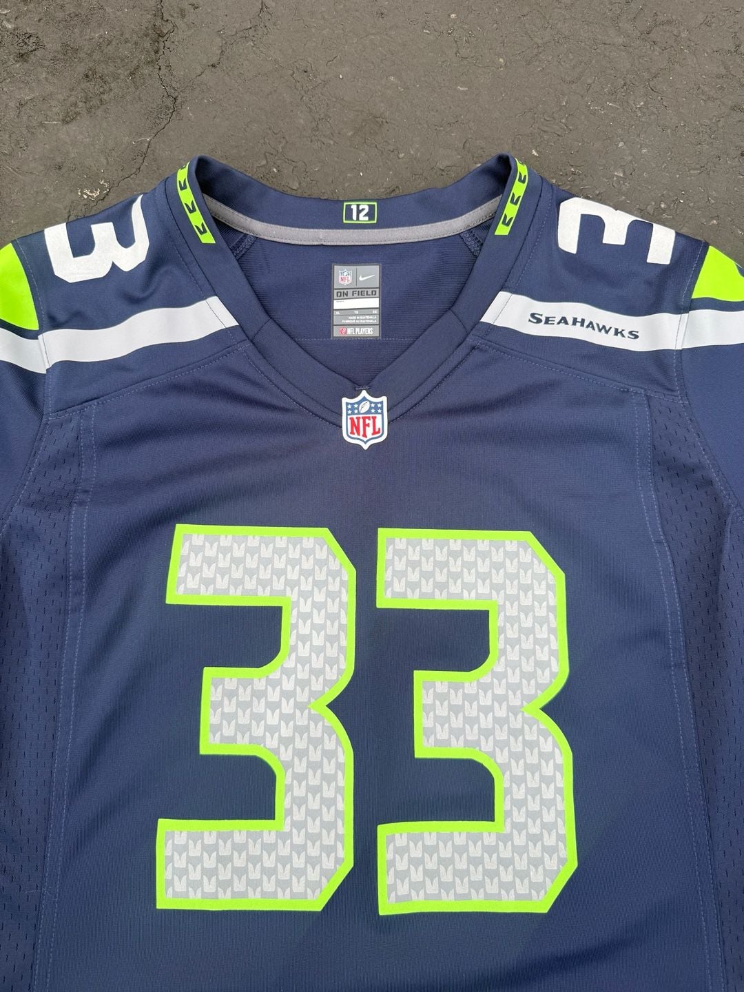 Nike Seattle Seahawks Jamal Adams 33 Jersey Size M Blue NFL 5