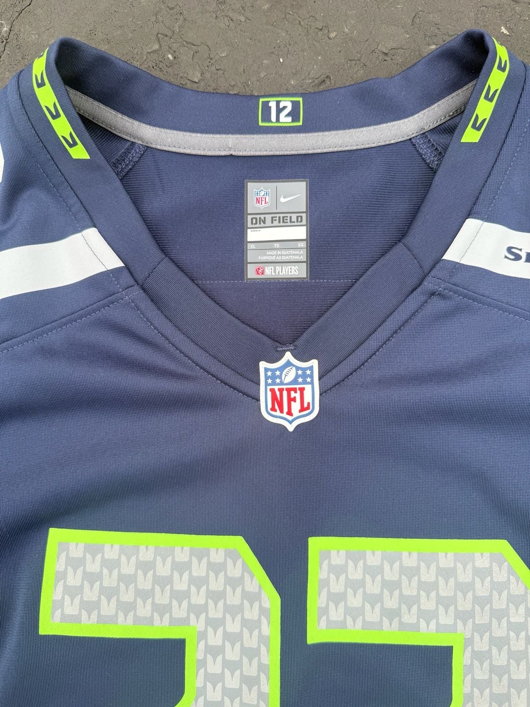 Nike Seattle Seahawks Jamal Adams 33 Jersey Size M Blue NFL 6