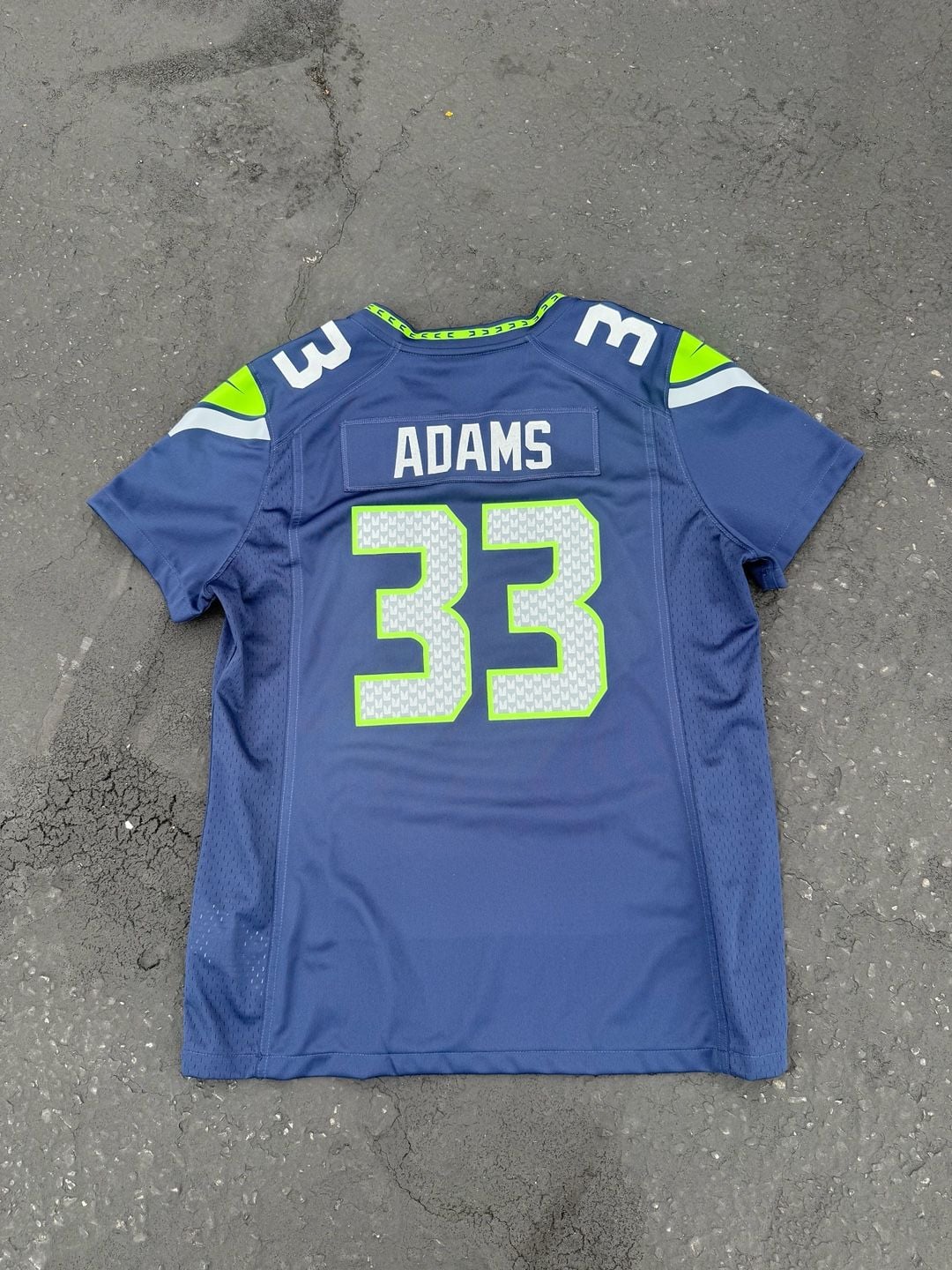 Nike Seattle Seahawks Jamal Adams 33 Jersey Size M Blue NFL 10