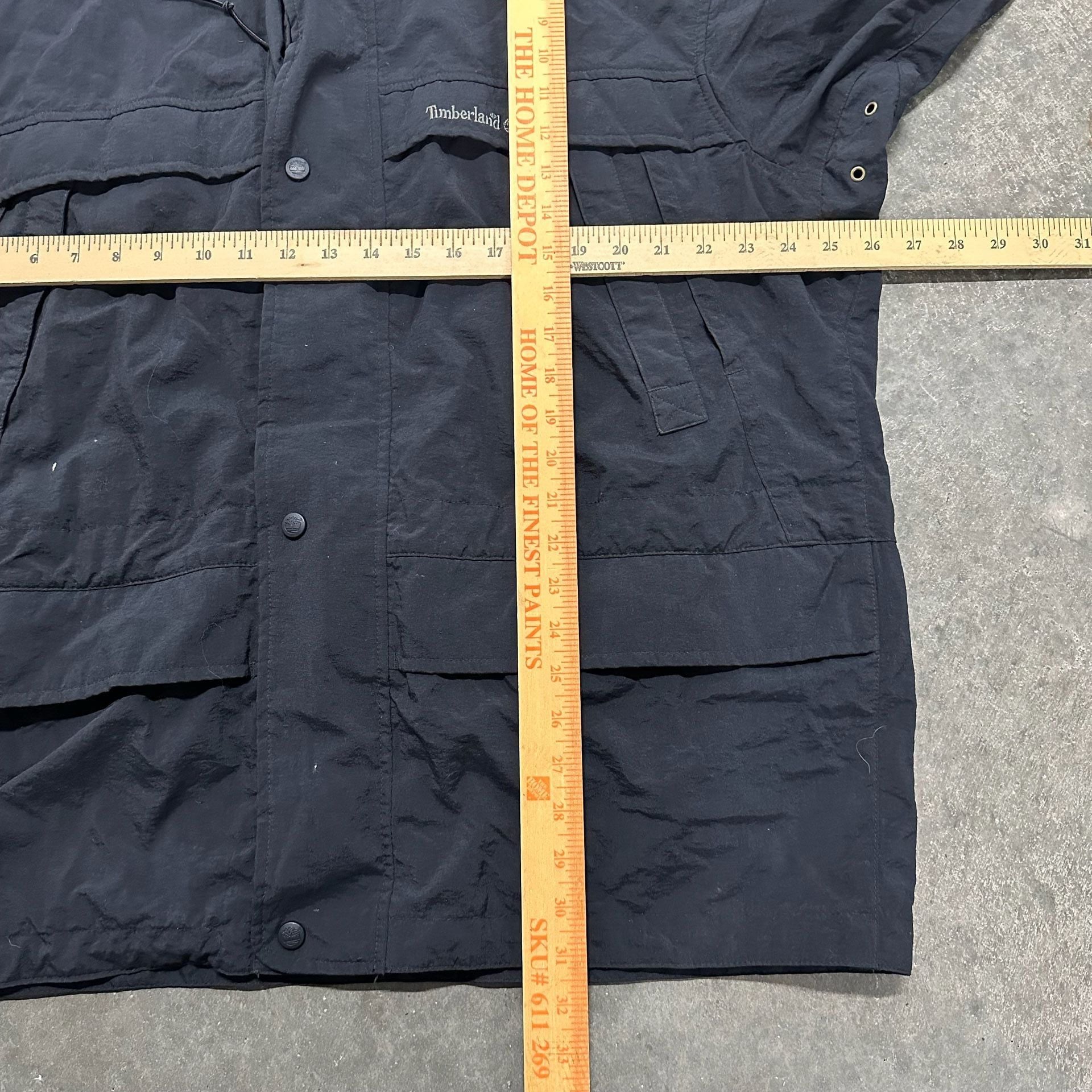 Vintage Timberland Weathergear Jacket Large Nylon Hooded Outdoor 90s Y2K 6
