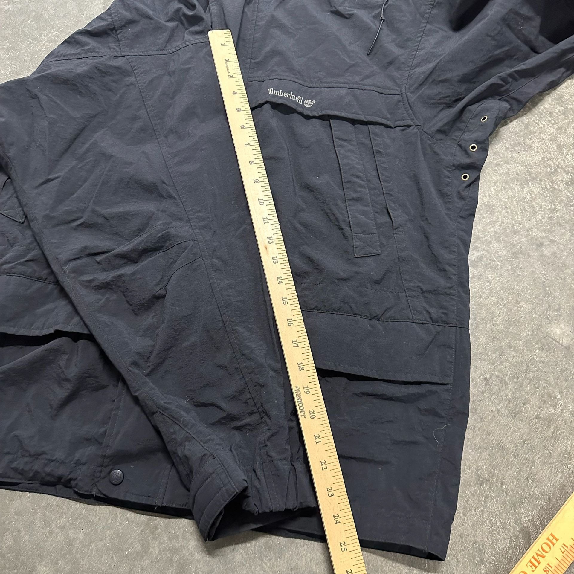 Vintage Timberland Weathergear Jacket Large Nylon Hooded Outdoor 90s Y2K 7