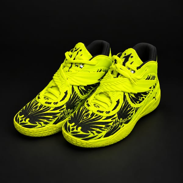 PUMA Mb.05 Voltage Basketball Mens Yellow Sneakers Men's Size 12 - (31213101)