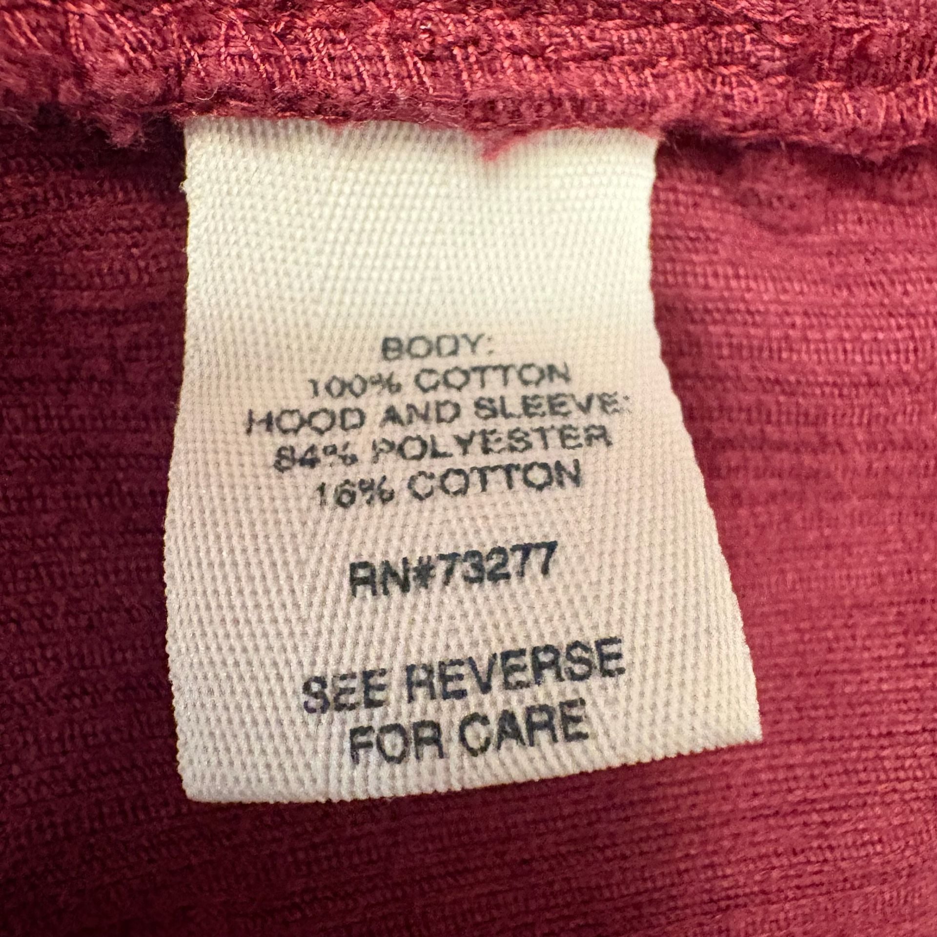 Mudd Y2K Burgundy Corduroy Jacket Womens Medium Hooded Knit Sleeves Indie Sleeze 10
