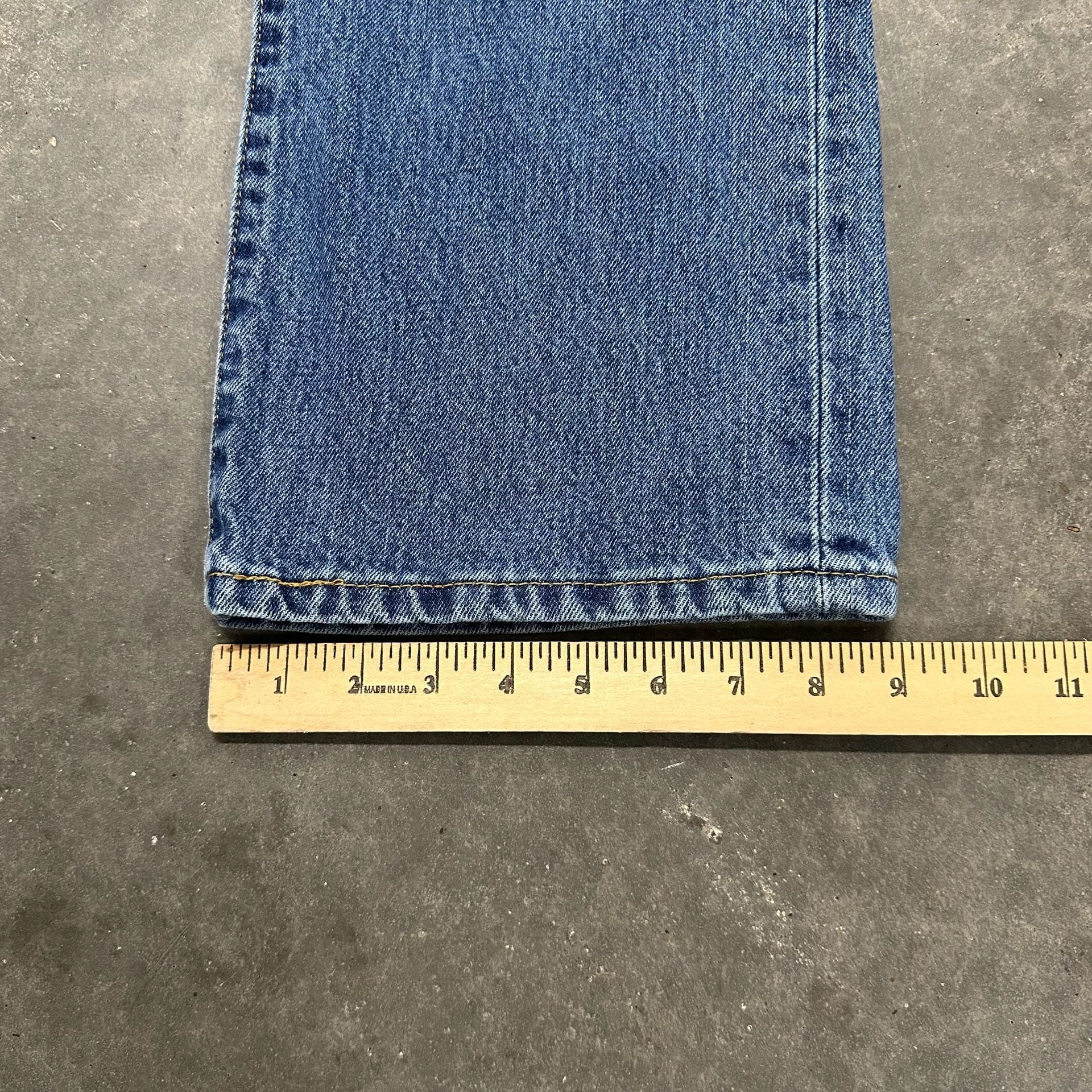 Levi's 517 Bootcut Jeans Size W35 L30 Blue Denim Medium Wash 8