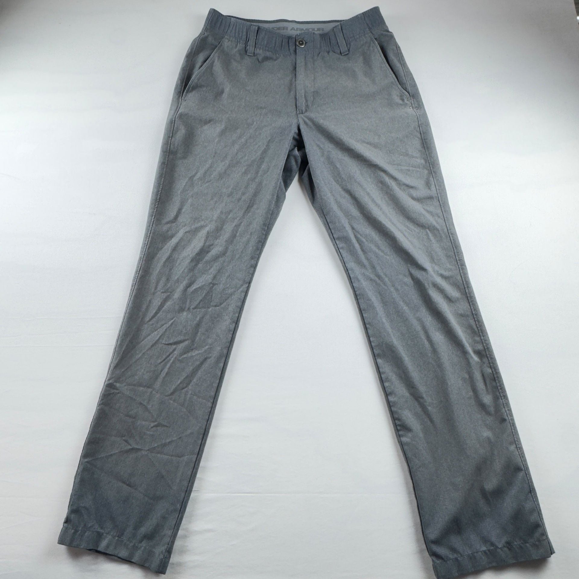 Under Armour Golf Pants Size 32/32 Gray Stretch Performance 2