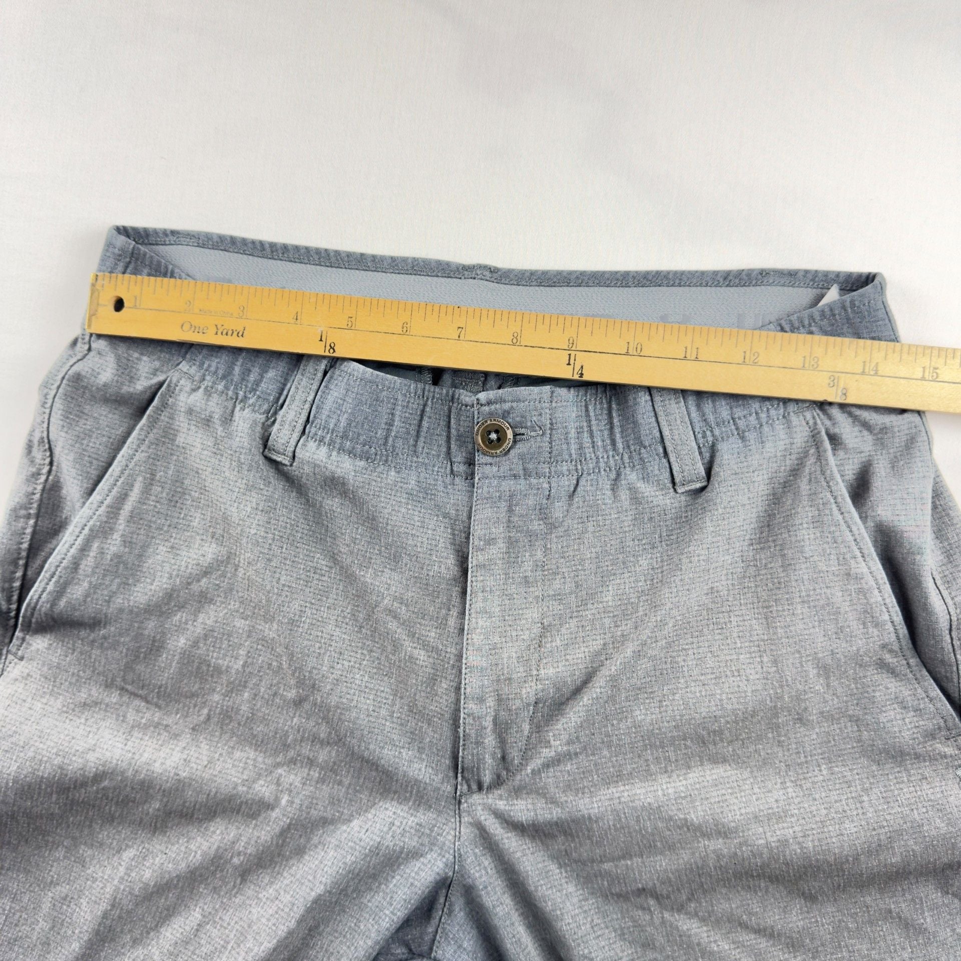 Under Armour Golf Pants Size 32/32 Gray Stretch Performance 6