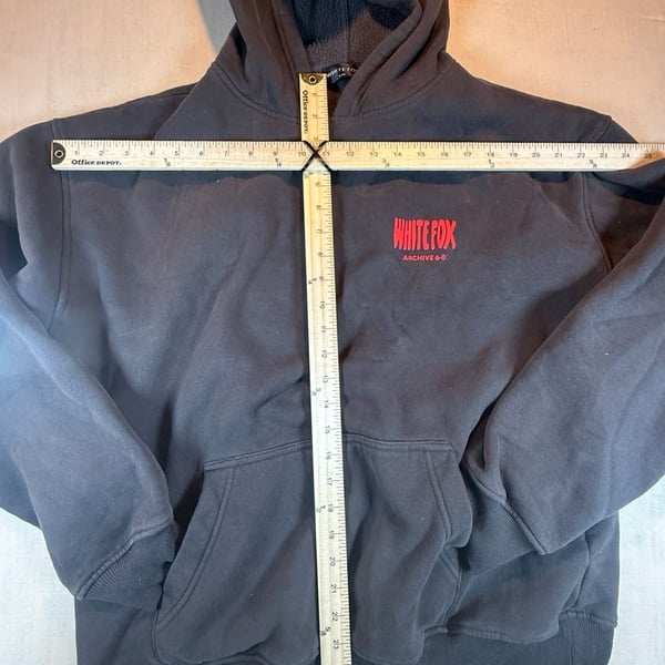 White Fox Archive 6.0 Oversized Hoodie L/XL Gray