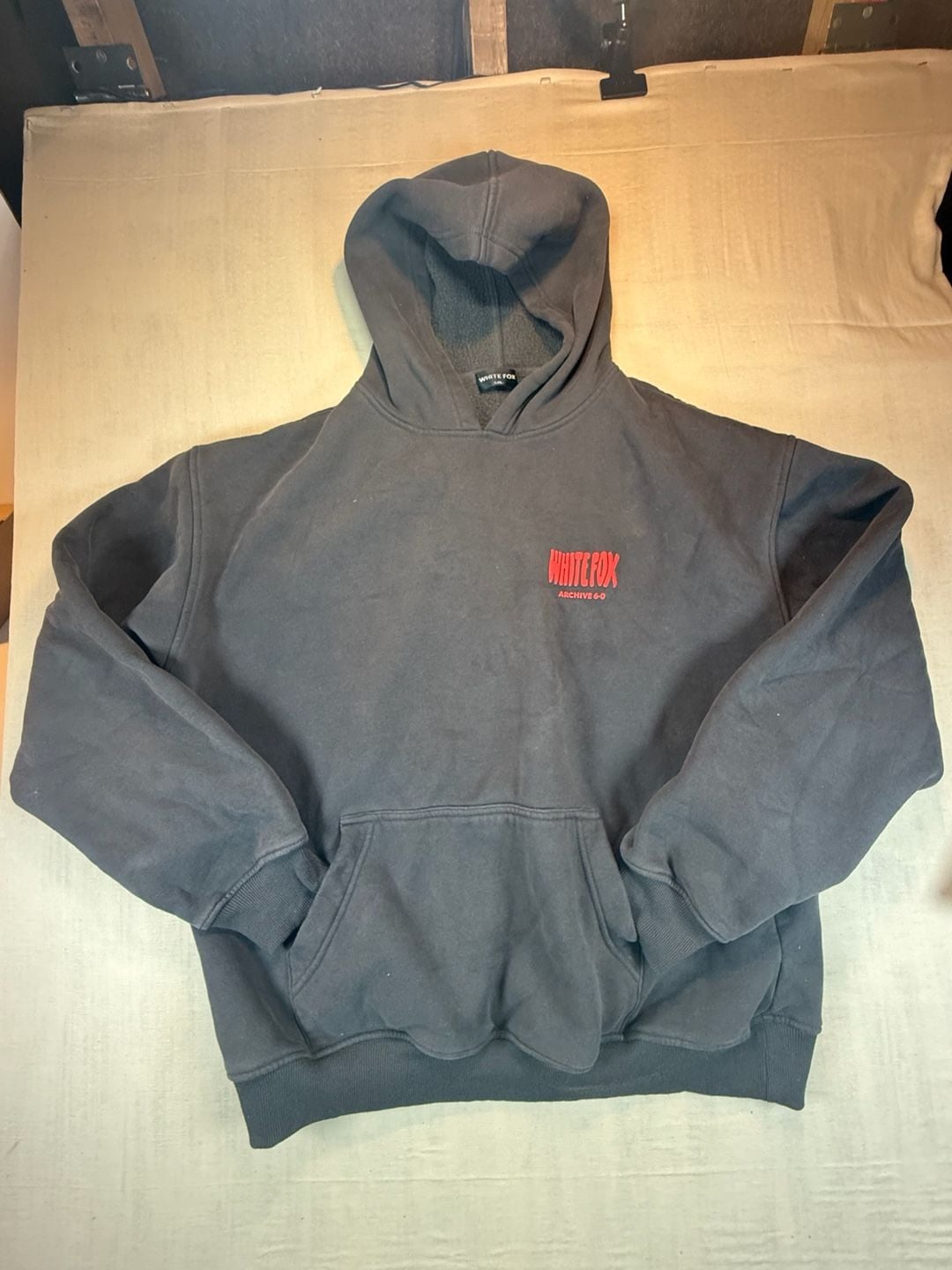 White Fox Archive 6.0 Oversized Hoodie L/XL Gray 4