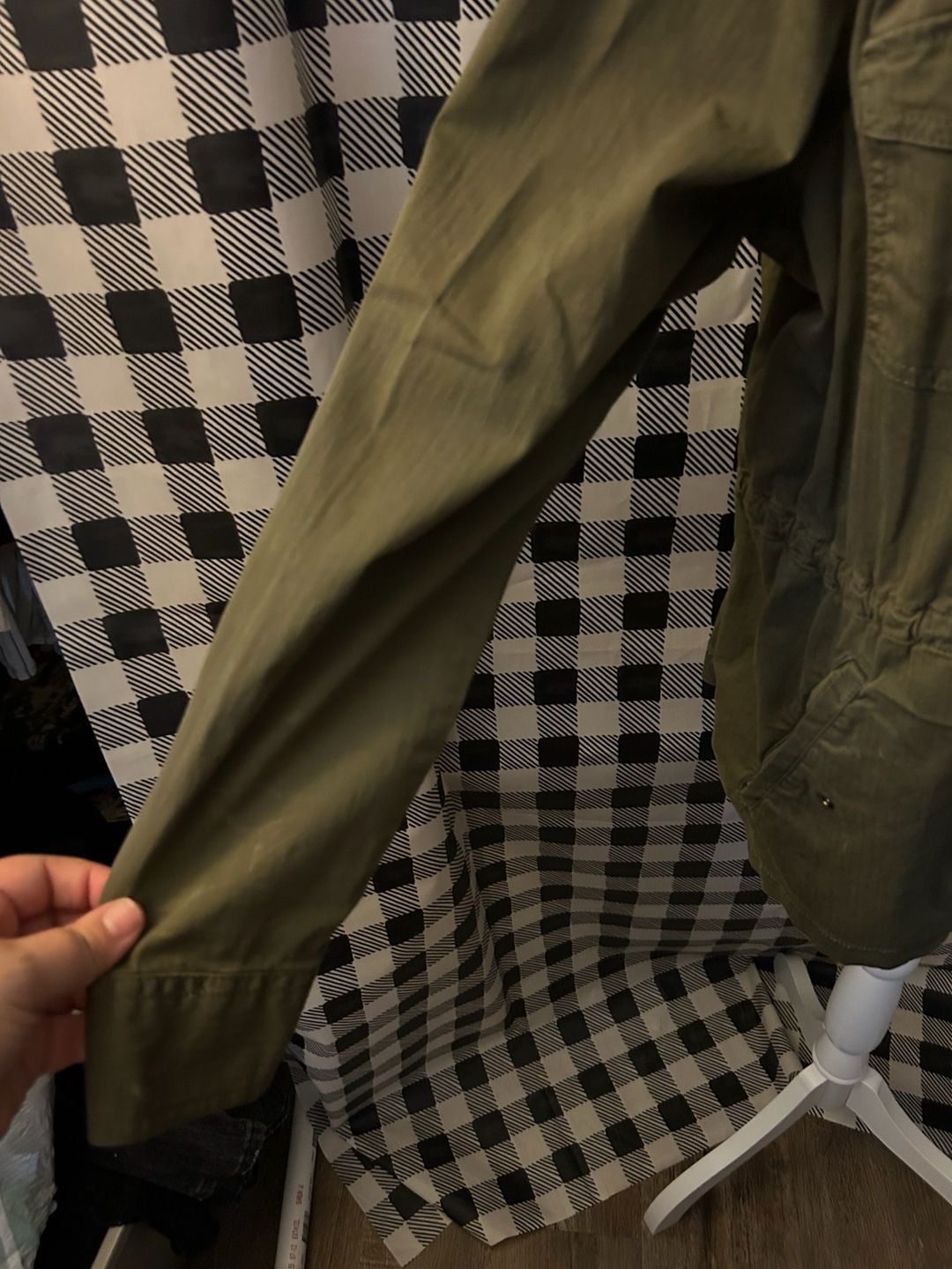 Sonoma Olive Green Utility Jacket 5